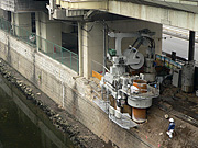 河川整備工事（東京都）